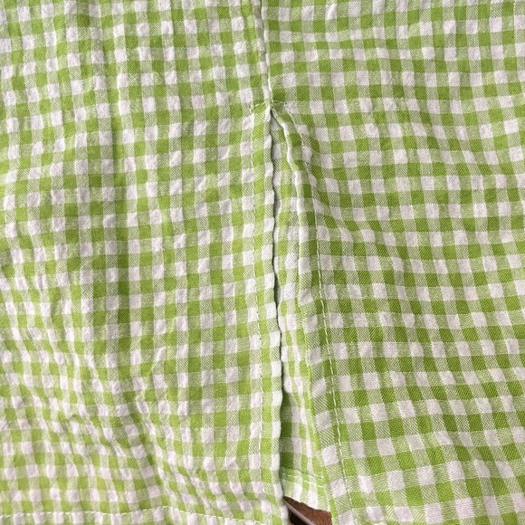 Women's Pretty Little Thing Gingham Y2k Dress Mini sz. 6 #KK - Picture 9 of 10